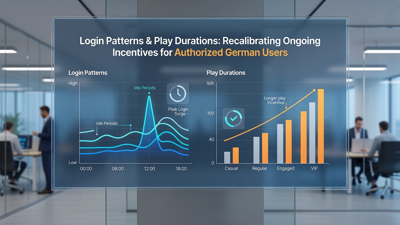Analyse von Spielphasen mit Diagrammen zu Login-Häufigkeit und Anreiz-Anpassungen auf deutschen Wettseiten