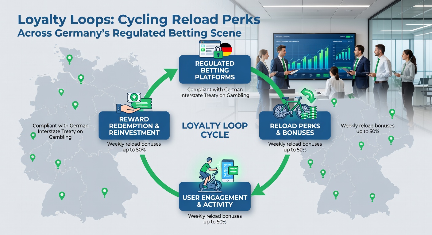 Detaillierte Infografik zu GGL-Vorgaben für Reload-Boni, mit Zeitlinie von 2021 bis 2026 und Anbieter-Icons
